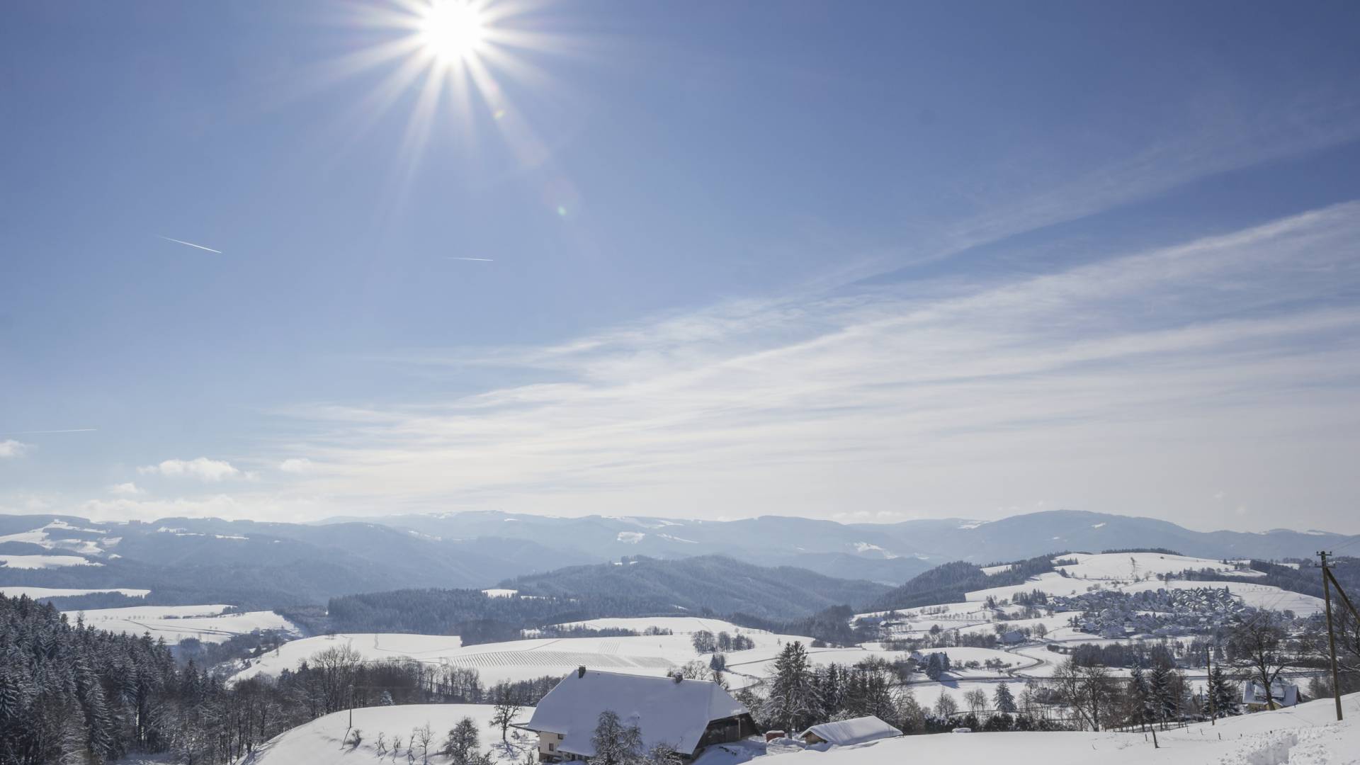 Schwarzwald Winter Schnee